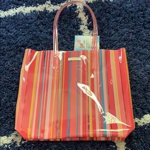 Clinique Colorful Beach Tote